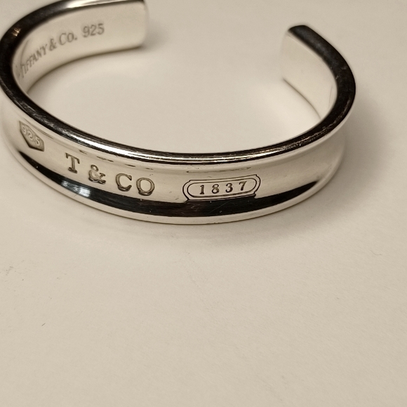 Tiffany & Co. 1837 Trademark Stamp Cuff Bracelet - Picture 6 of 7
